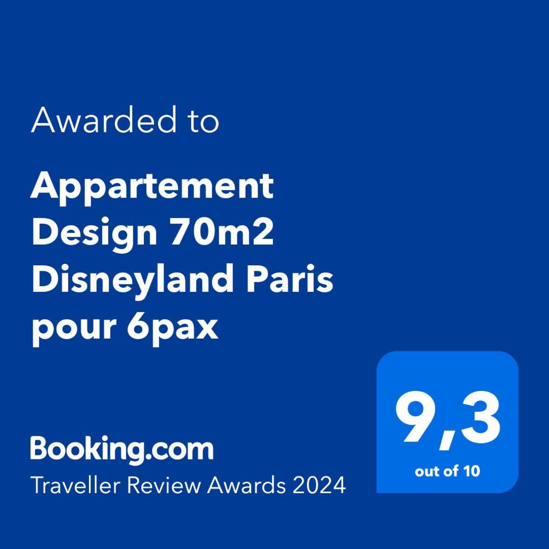 Luxueux Appartement Design 70M2 Disneyland Paris Pour 6Pax Chessy  Bagian luar foto